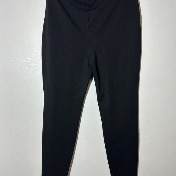 Chico’s Black Leggings Elastic Waist Size 1R (8 R) Casual - Picture 6 of 6